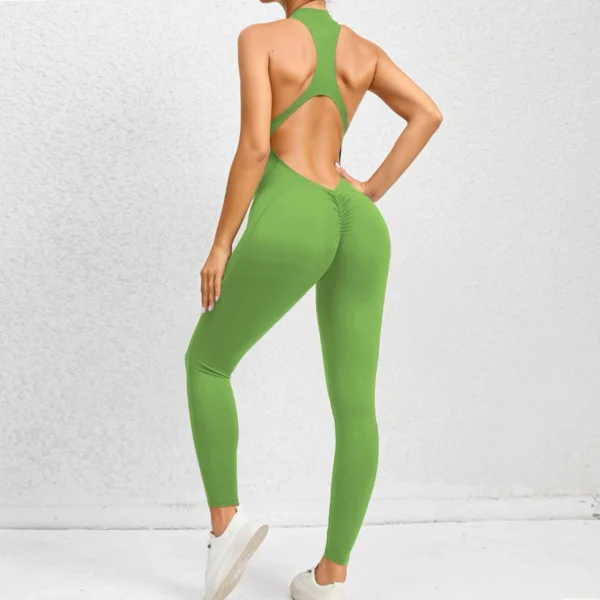 TT28 Jumpsuit Long Green - Image 2