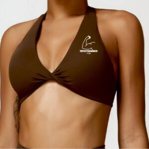 TT28 Womens Sports Bras Brown